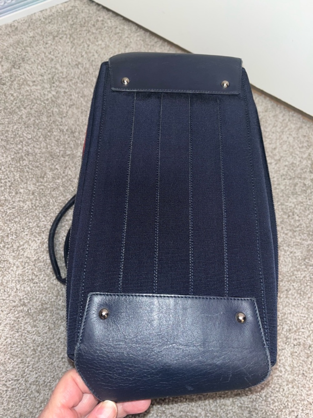 RARE Salvatore Ferragamo Ruffled Gancini W/Ferragamo Bow - Picture 6 of 12